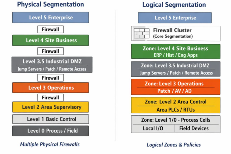Two different ways to implement the same standard